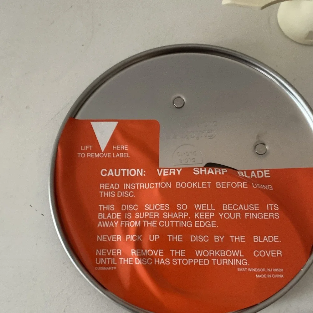 Cuisinart DLC-8 10 Shred DLC-837TX Slice DLC-844TX Discs Dough Blade Parts